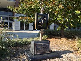 Photo of Beta Gamma Sigma Key Statue